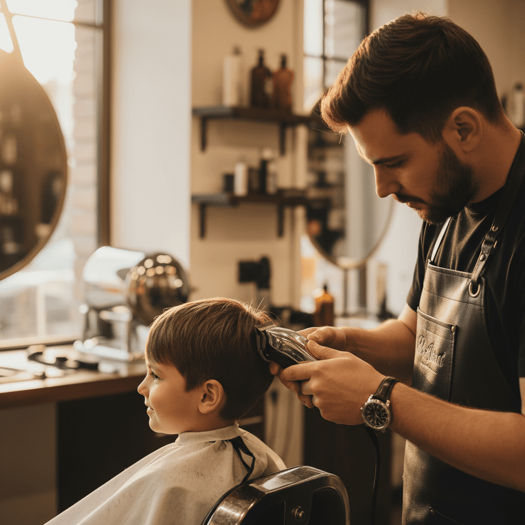 Kids haircut